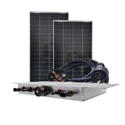 Aluminum Alloy Micro Inverter Solar System IP65 2000W AC Voltage Grid Tie Inverter