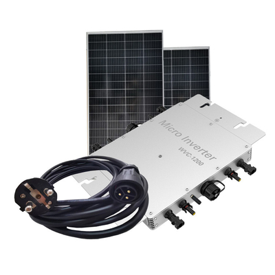 Solar 1200w Grid Tie Inverter Panel Ip65 Power Station Micro On Grid Inverter