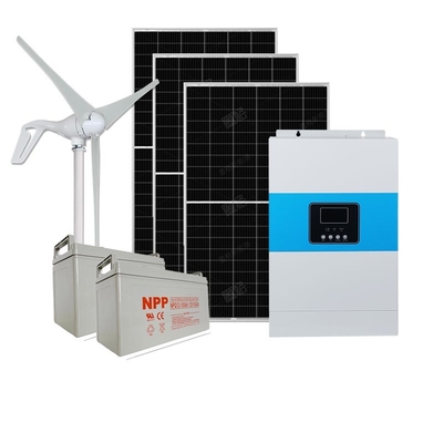 Mppt Hybrid Off Grid Solar Power System 3500w Solar Panel And Battery System