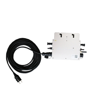Silver Micro Grid Tie Inverter 700W Aluminum Alloy Wvc Micro Inverter
