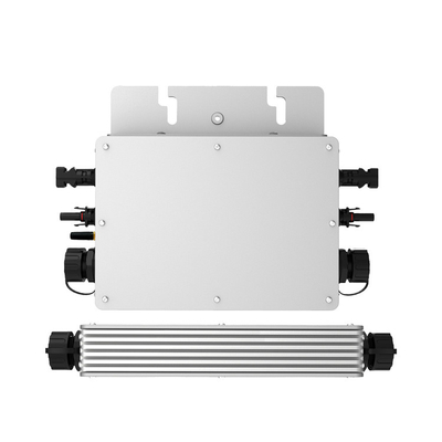 Cable Solar Grid Tie Inverter 700 Watt WIFI Aluminum Alloy Silver