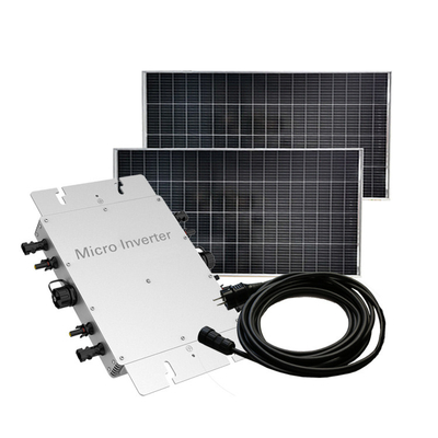 Photovoltaic Power Micro Inverter Solar System 220V 1400W Grid Connected Wifi