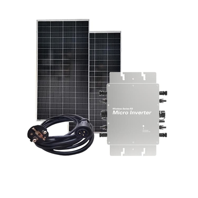 Waterproof Wifi Micro Inverter Solar System 2000w Aluminum Alloy