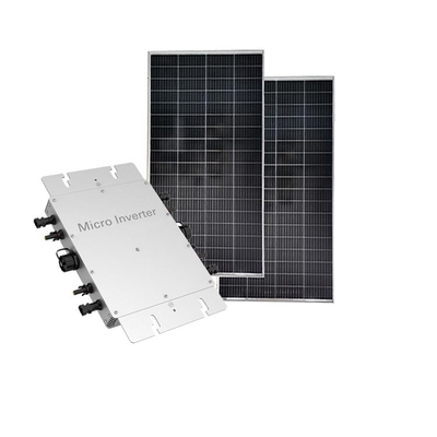 Waterproof Wifi Micro Inverter Solar System 2000w Aluminum Alloy