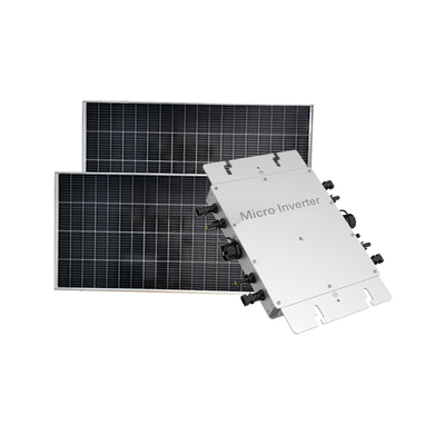 Photovoltaic Power Micro Inverter Solar System 220V 1400W Grid Connected Wifi