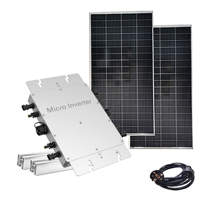 WVC 2000 Micro Inverter Solar System With Limiter Mppt Grid Tie Inverter