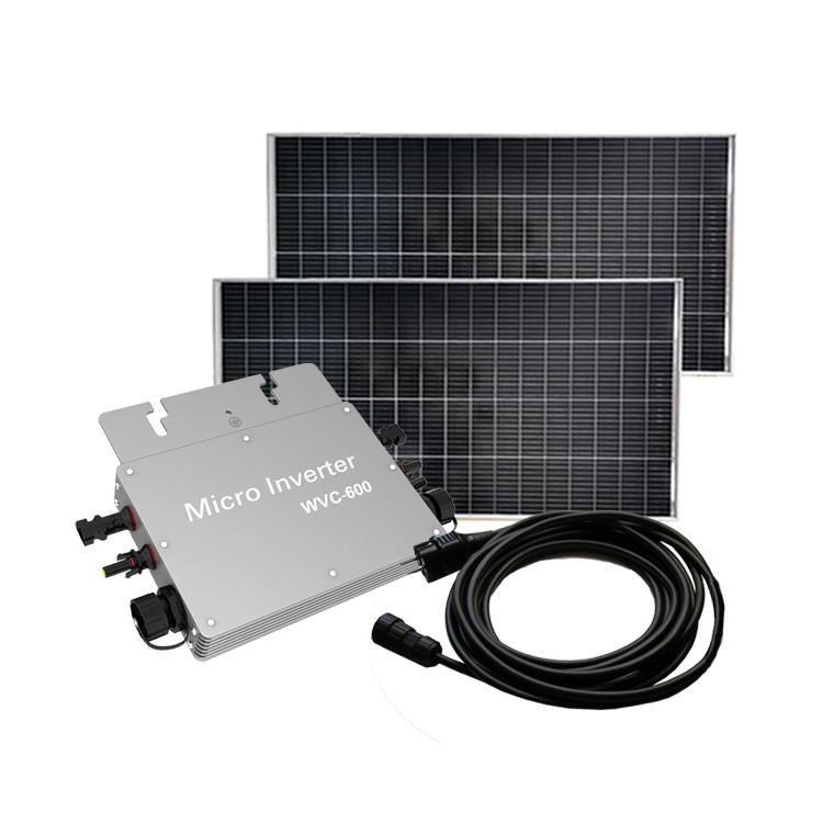 Wifi Silver WVC 600 Micro Inverter 700W Solar Panel Micro Inverter