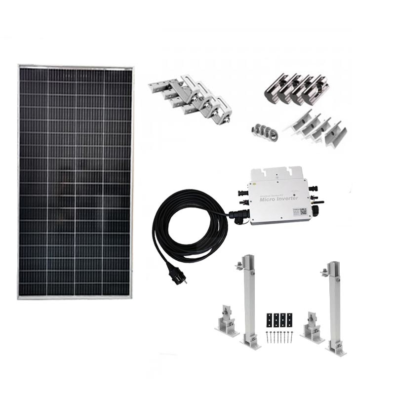 MPPT Balcony Power Plant Solar Panel Cable Grid Connected Inverter