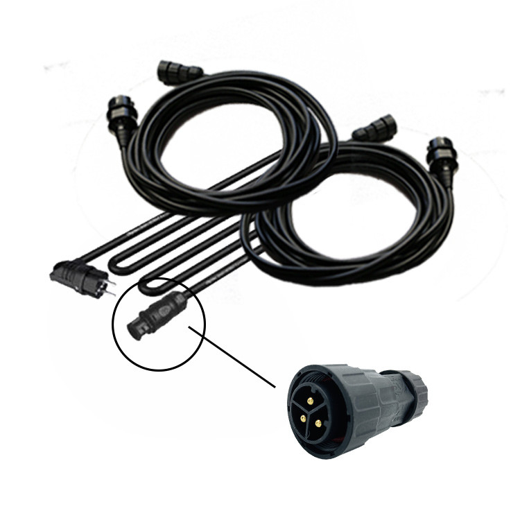 4mm2 Core Solar Ac Cable 5m XLPE Copper Solar Extension Cable