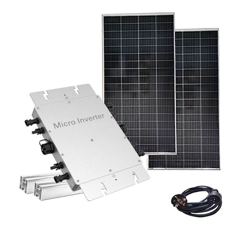 WVC 2000 Micro Inverter Solar System With Limiter Mppt Grid Tie Inverter