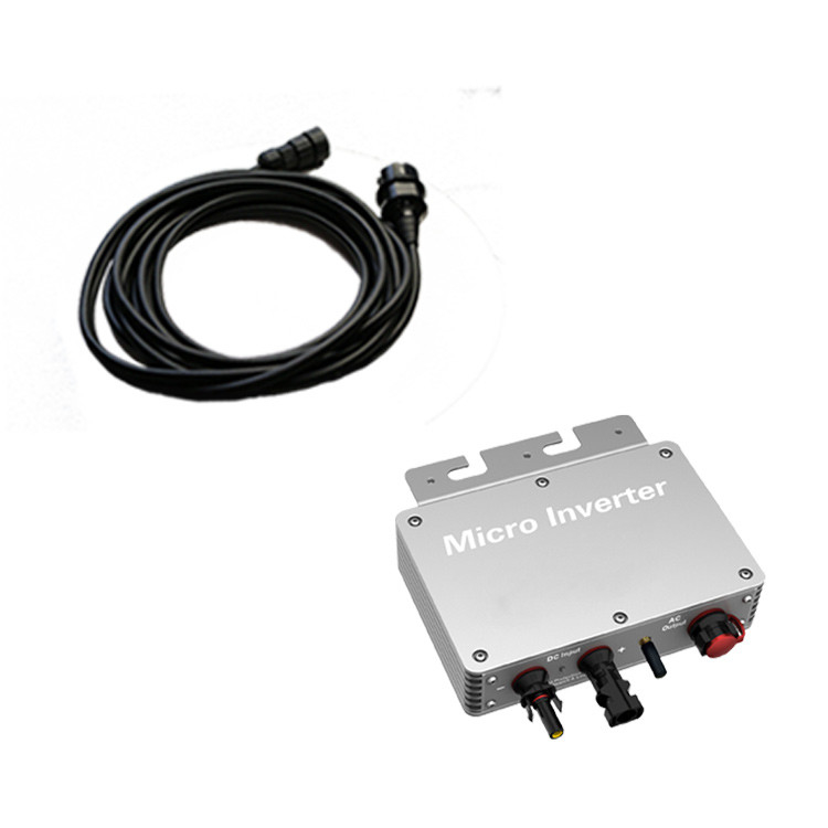 Ip65 Solar Grid Tie Micro Inverter Silver WVC-350 Solar Panel Inverter