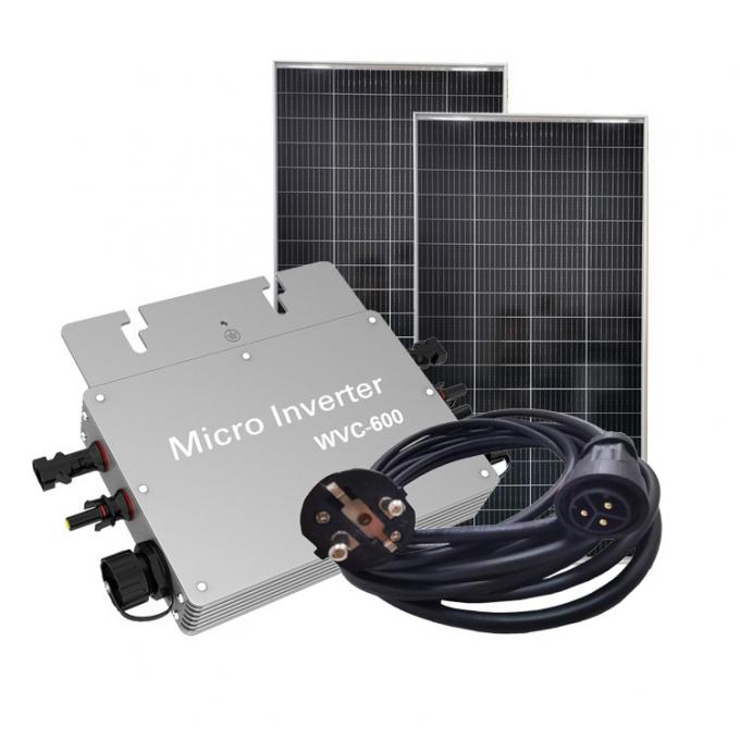 Aluminium Alloy WVC 600 Micro Inverter Solar Wifi Photovoltaic Inverter